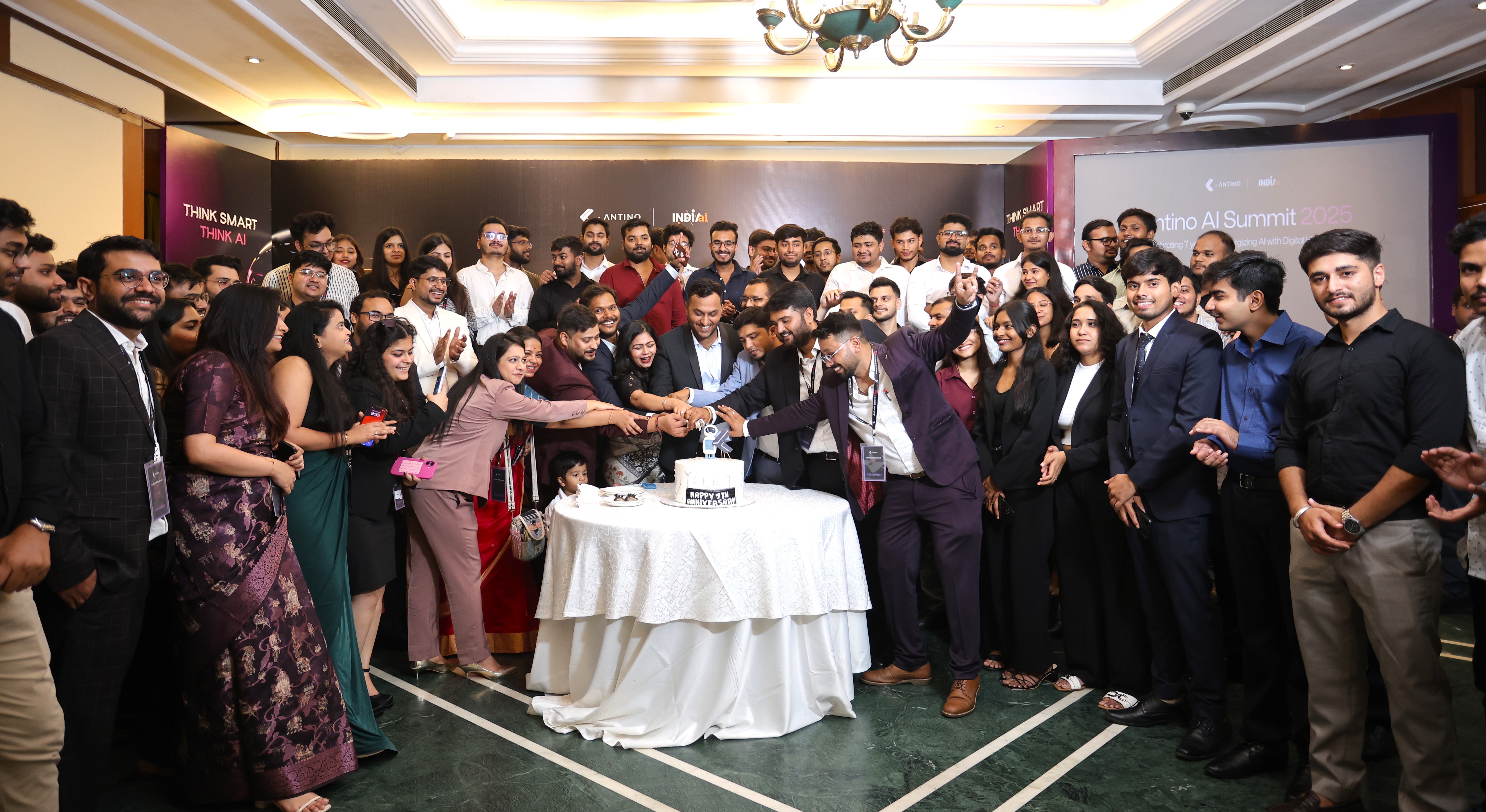 Group Image at Antino AI Summit 2025